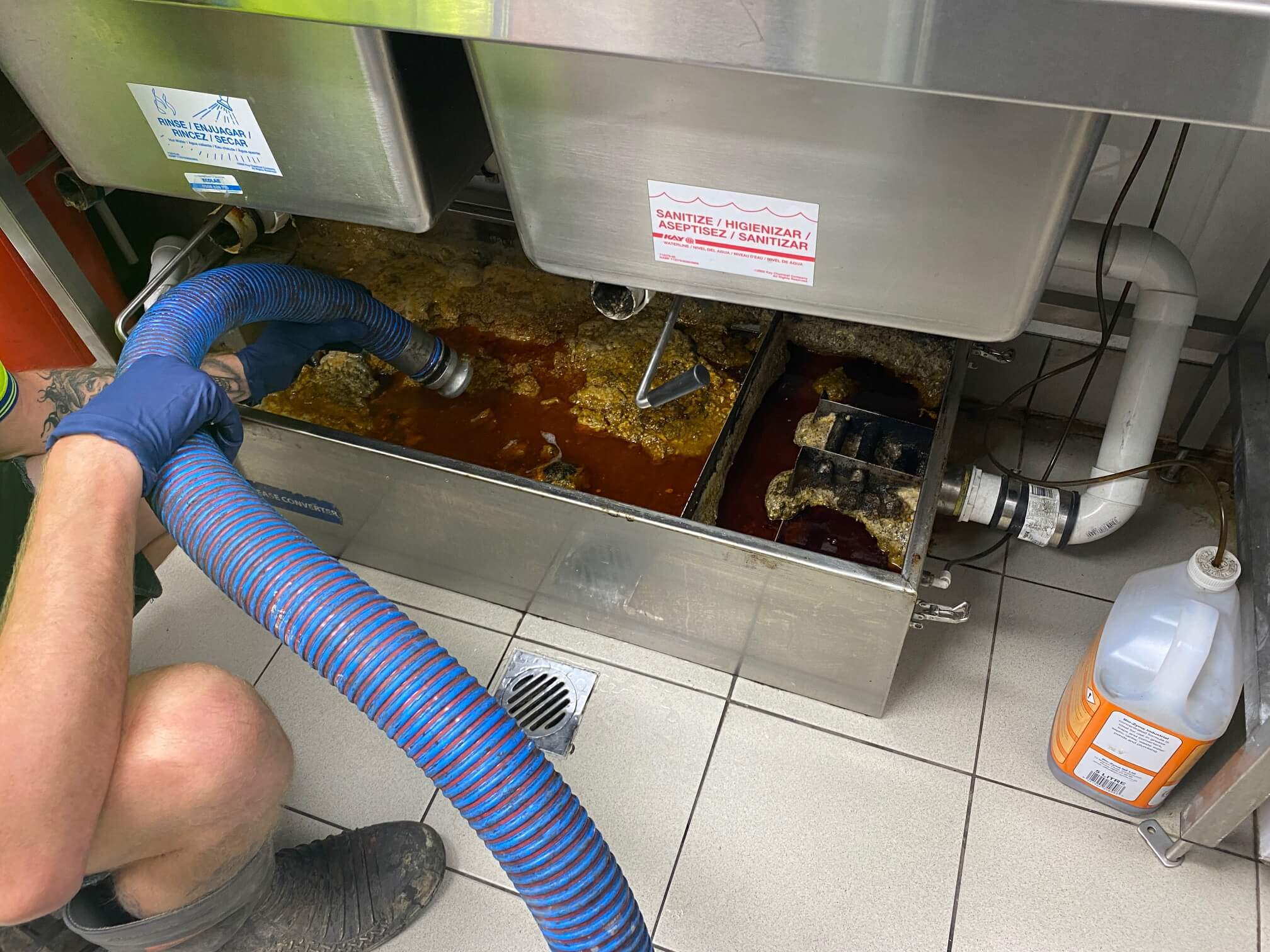 Grease Trap Cleaning in Pine Bluff